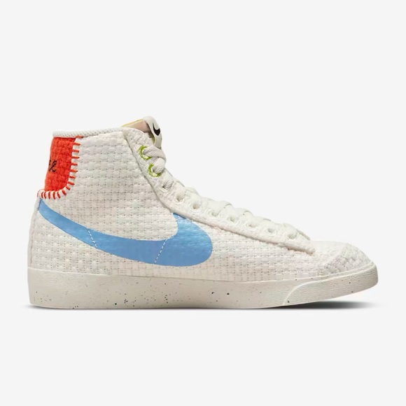 Nike Blazer Mid ‘77 NEXT NATURE Sail/University Blue ‘HEMP’ Men’s sneakers - Picture 9 of 16